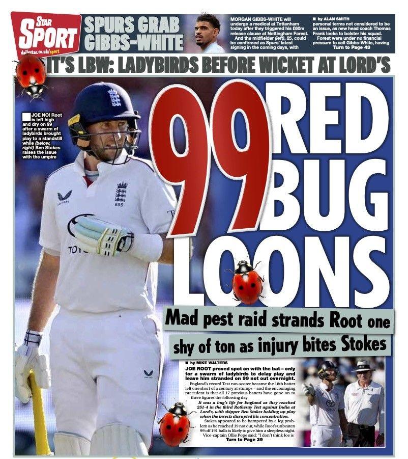 Star sport back page