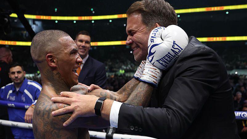 Conor Benn and Matchroom Boxing's Eddie Hearn