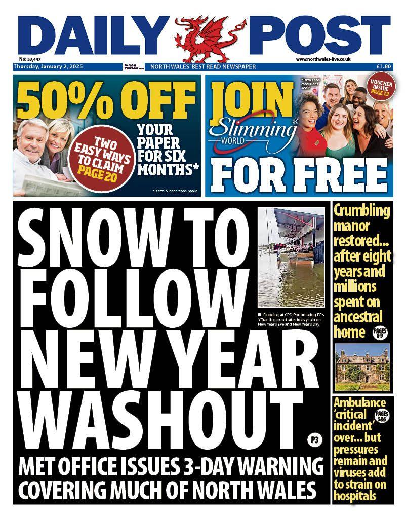 Daily Post front page 