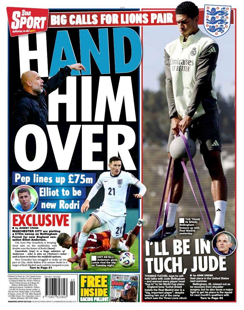 Star back page