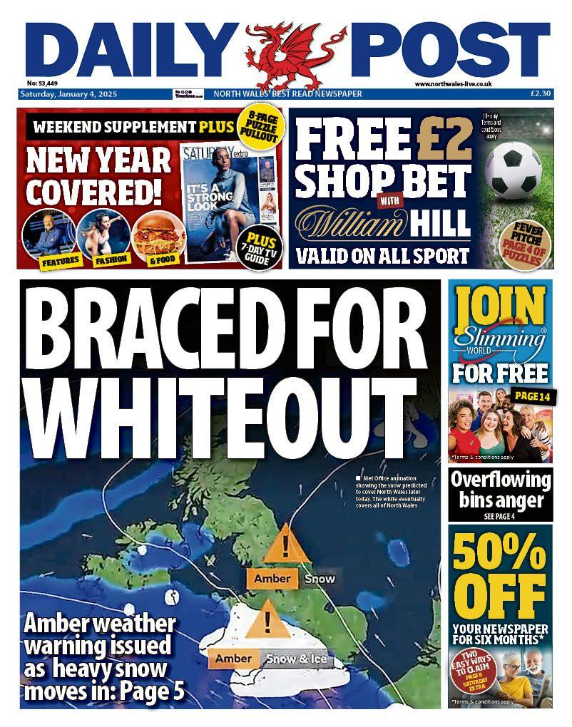 Daily Post front page
