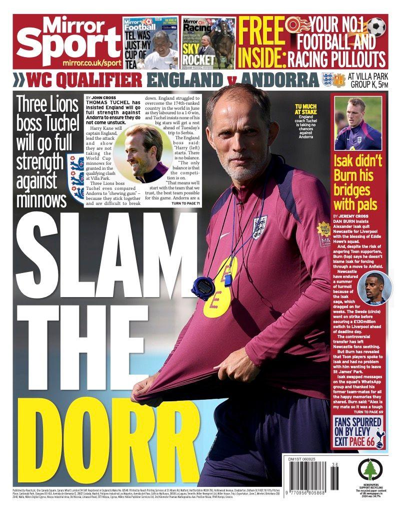 Mirror back page