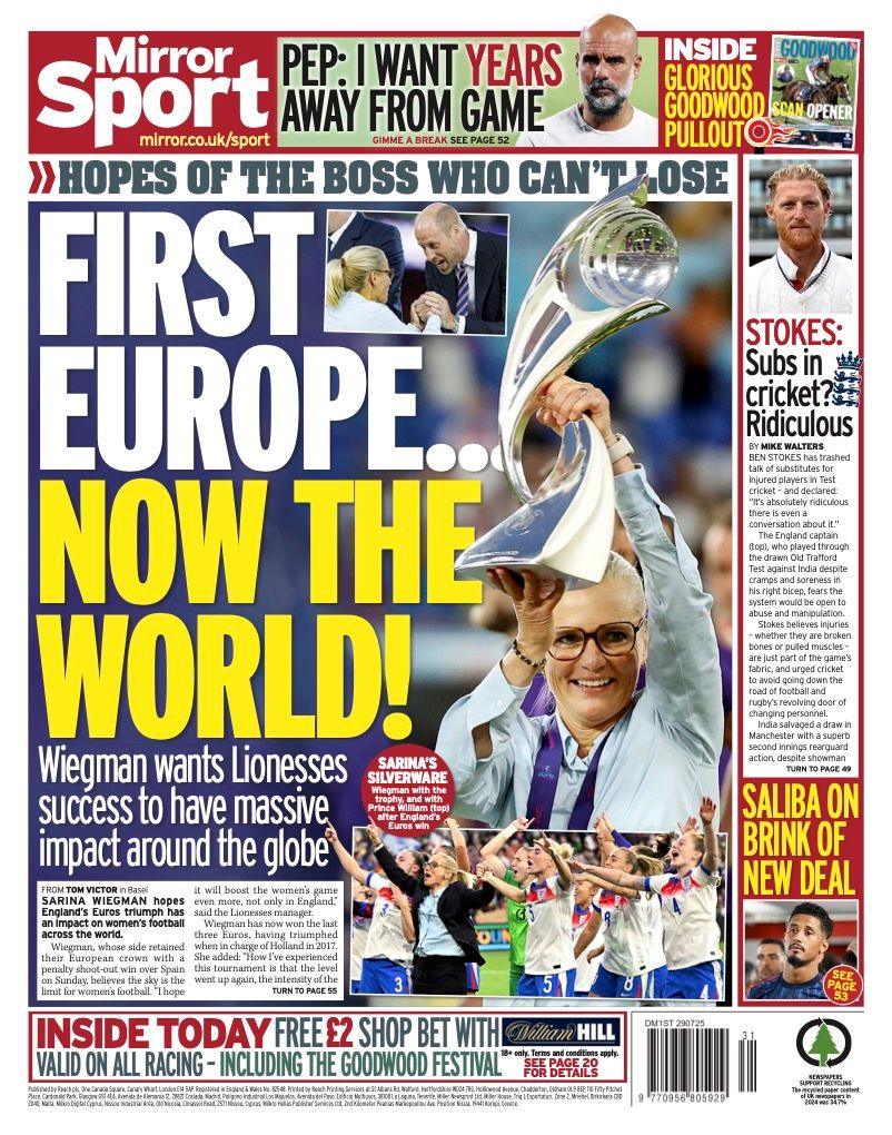 Mirror back page