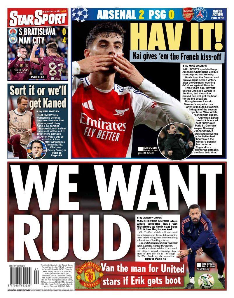 Wednesday's Daily Star