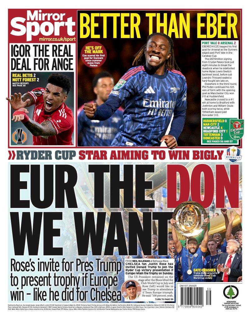Mirror back page