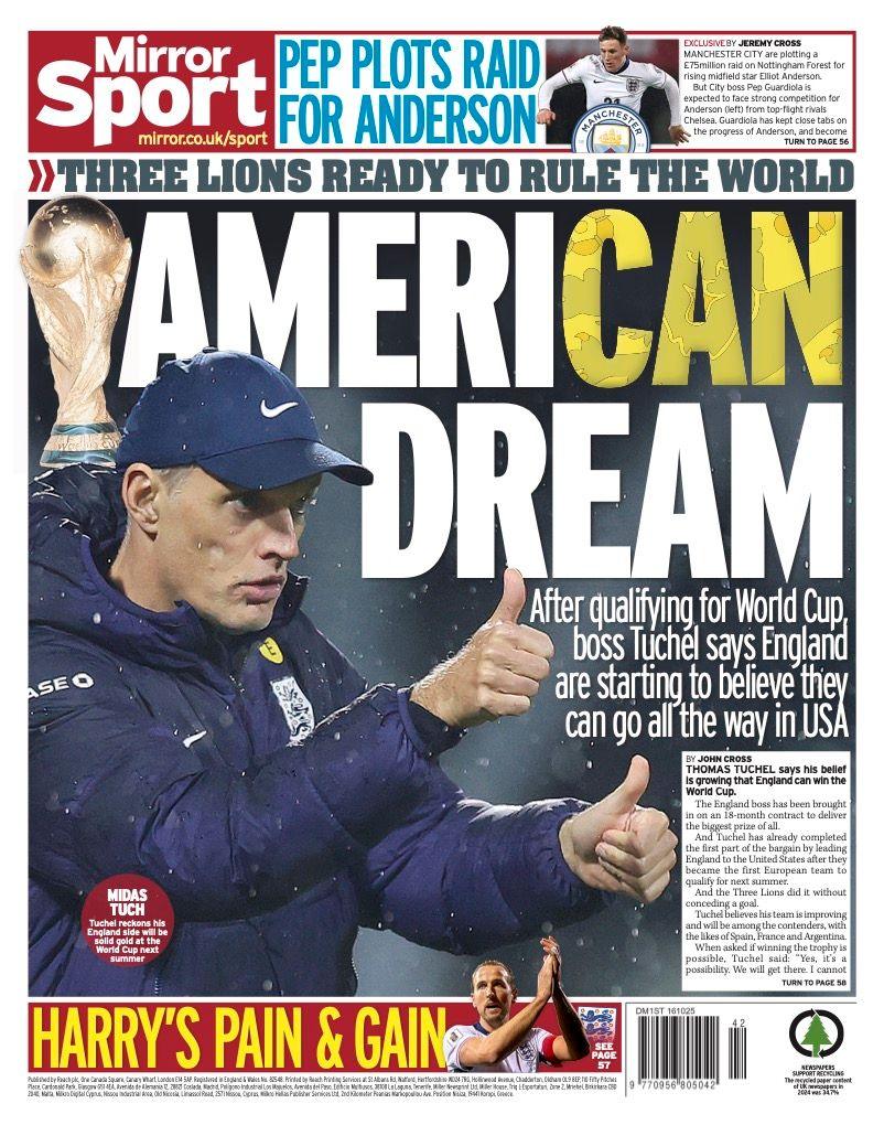 Mirror back page