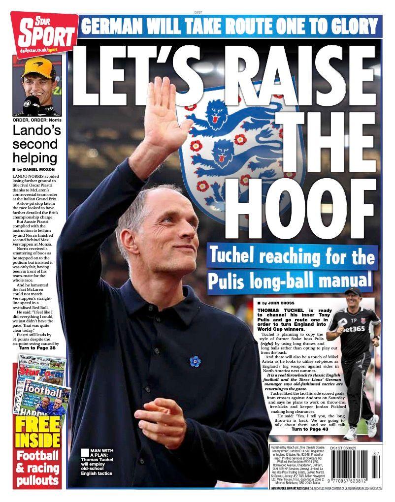 Daily Star back page