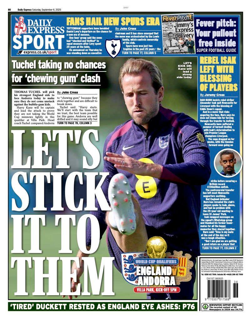 Express back page