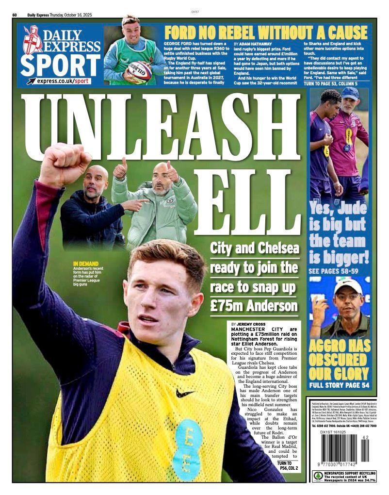 Express back page