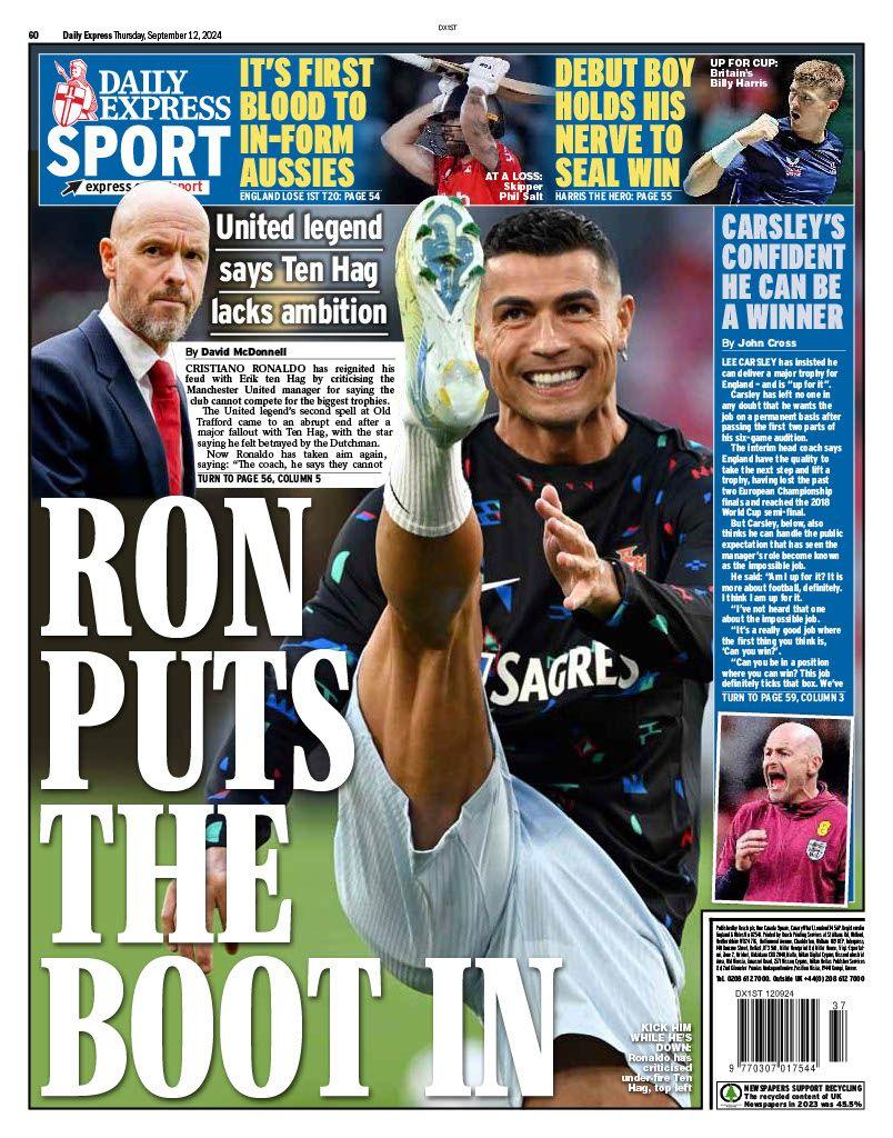 Express back page