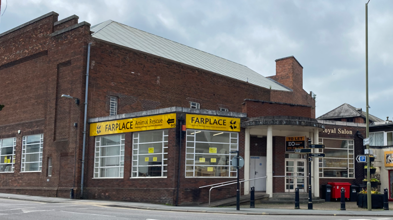 Former Regal Cinema building