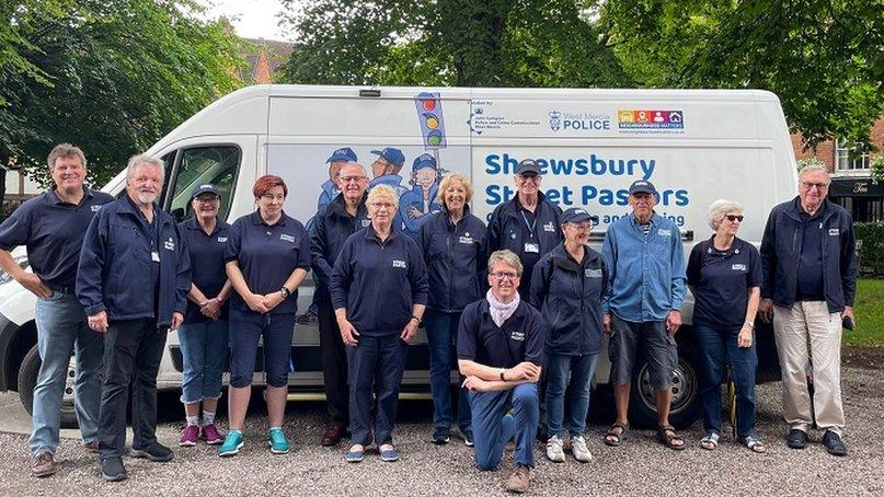 Street Pastors in Shrewsbury