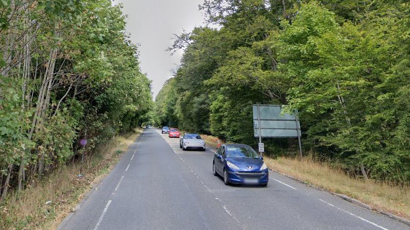 The A104 at Epping, Essex