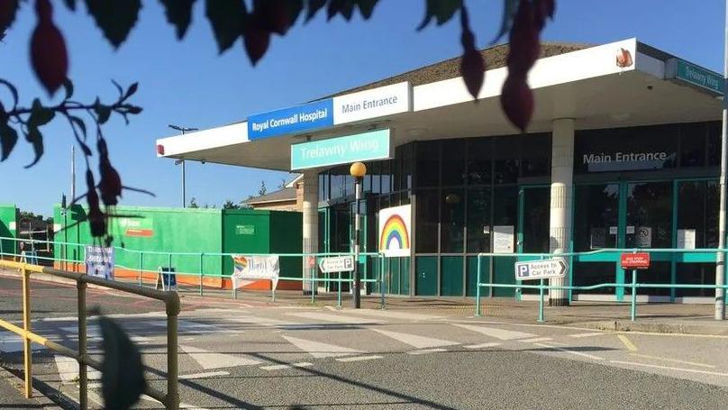 The Royal Cornwall Hospital at Treliske in Truro