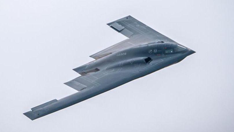 A B-2 stealth bomber