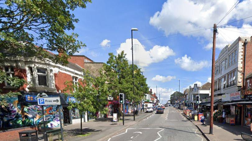 General view of Foleshill Road