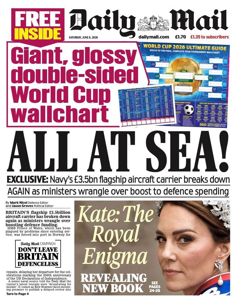 newspaper-headlines-aircraft-carrier-all-at-sea-and-beer-we-go