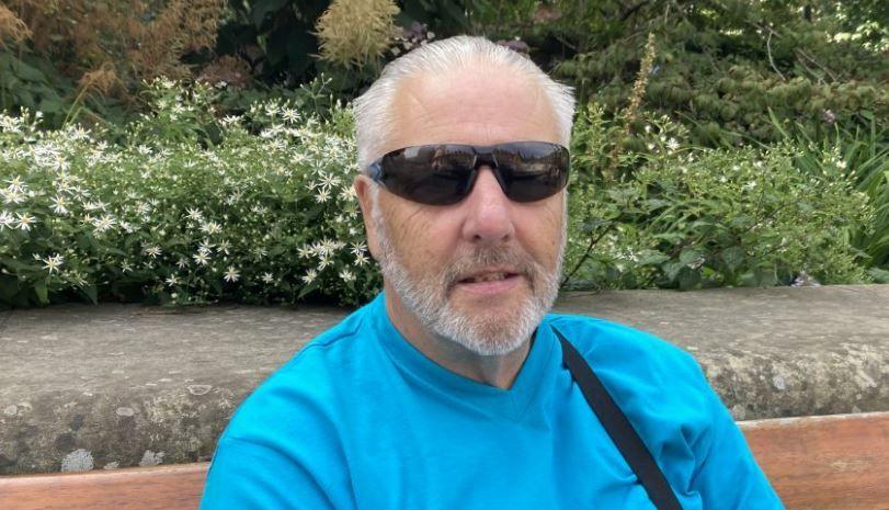 Cyclist Kevin Revill, 67, from Gleadless