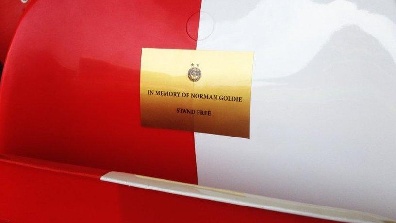 Norman Goldie's seat at Pittodrie