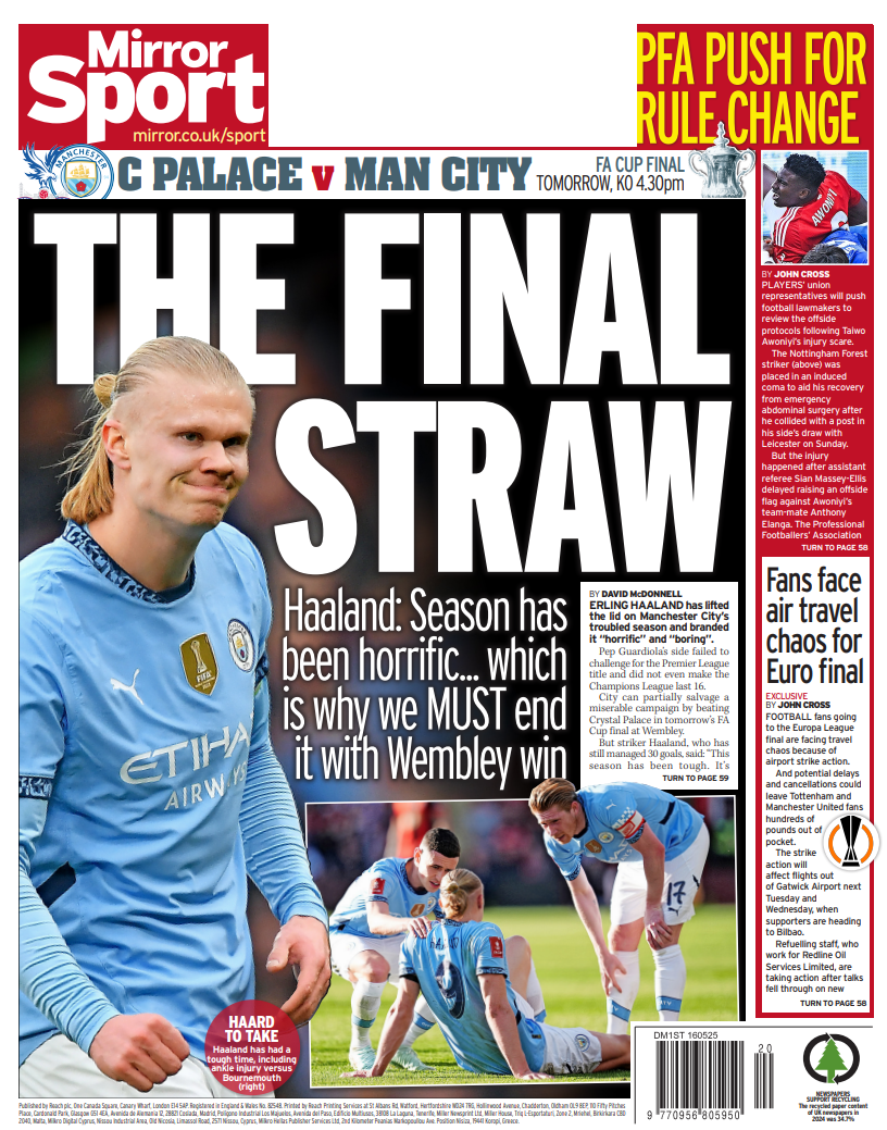 Mirror back page