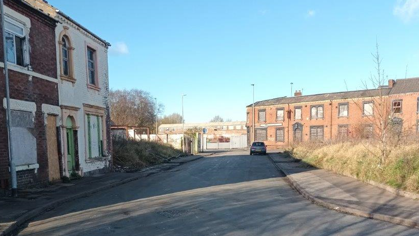 A view of Pyenest Street, Hanley