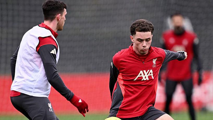 Kieran Morrison and Andy Robertson