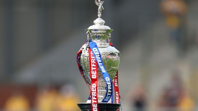 The Challenge Cup trophy