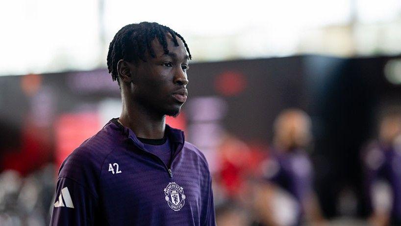 Manchester United midfielder Sekou Kone