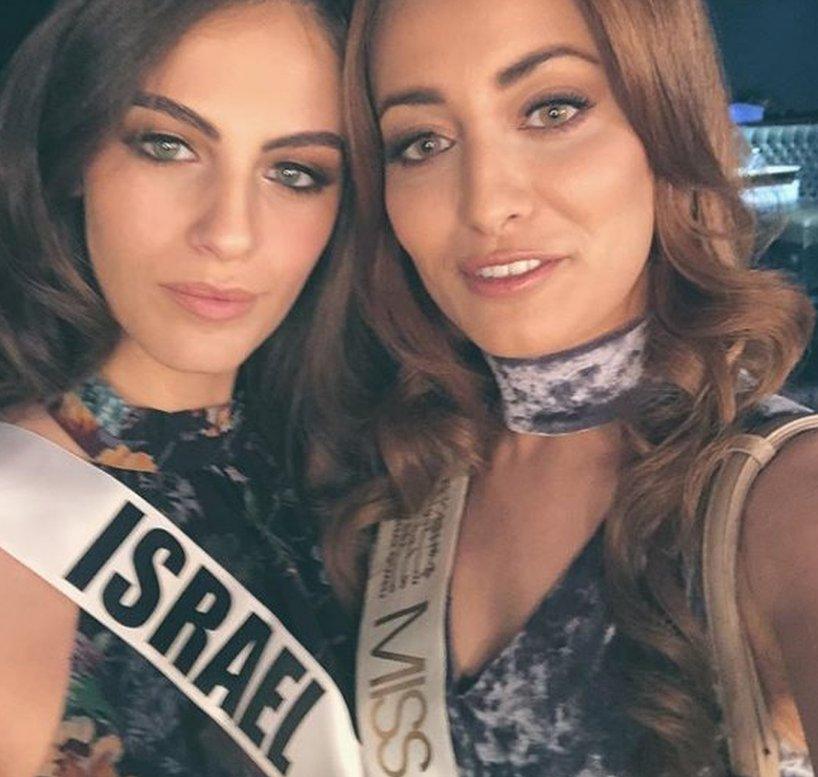 Miss Israel and Miss Iraq