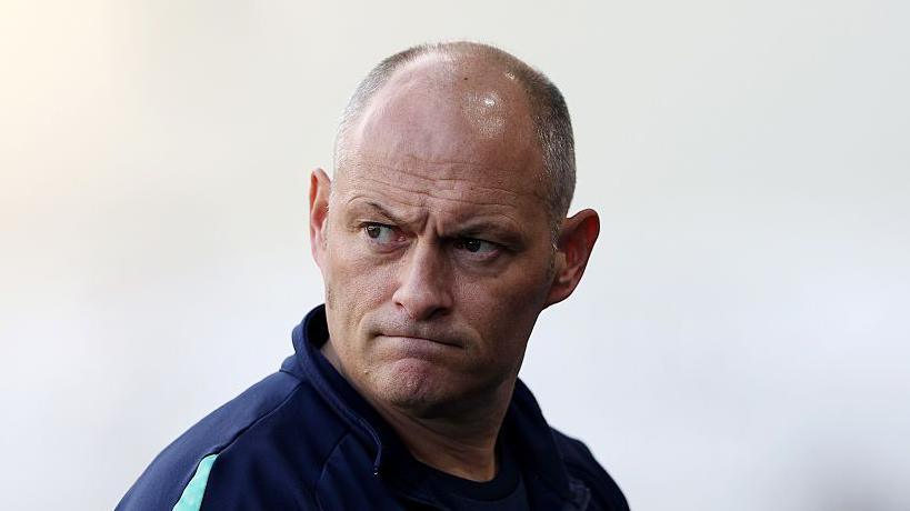 Millwall boss Alex Neil on the touchline