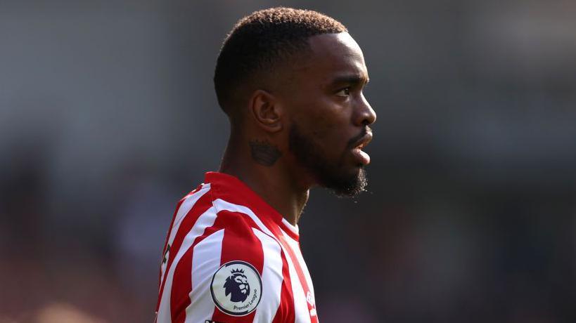 Brentford striker Ivan Toney