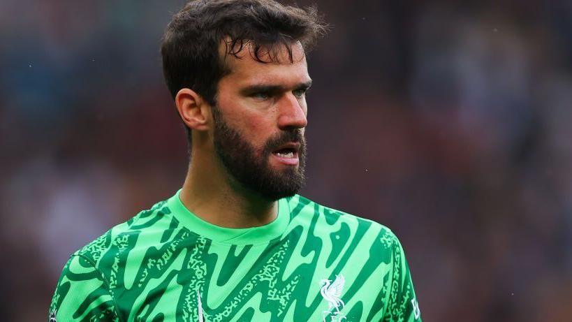 Liverpool goalkeeper Alisson