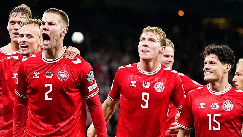 Denmark celebrate
