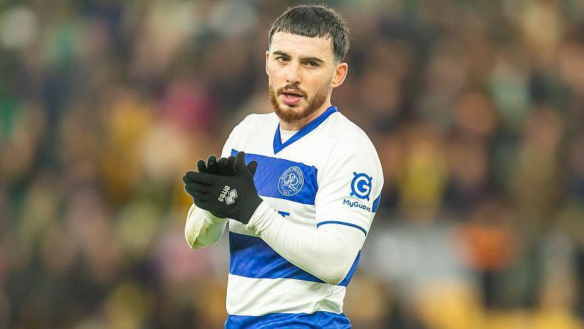 Ilias Chair applauds the QPR fans