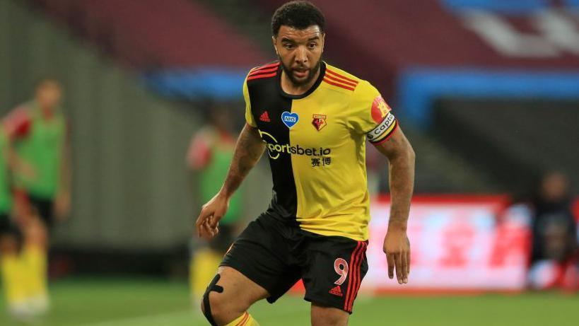 Troy Deeney in action for Watford