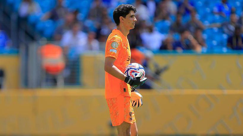 Al-Hilal keeper Bono against Real Madrid