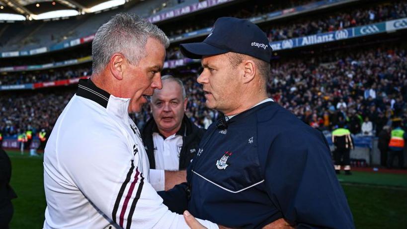 Joyce and Farrell at full-time