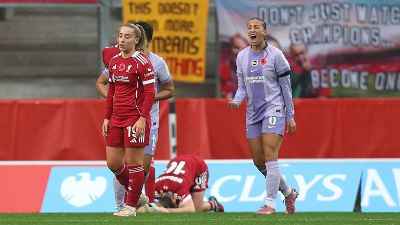 Kafaji celebrates her late leveller