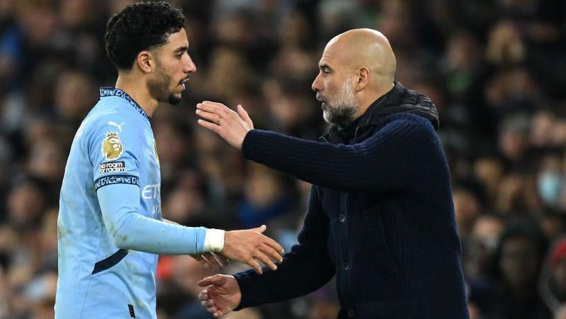 Pep Guardiola hopes new signing Omar Marmoush can revive Manchester City's season of strife