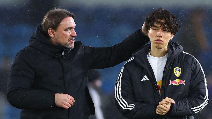 Leeds manager Daniel Farke