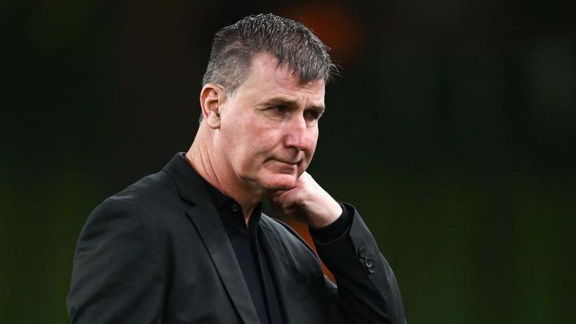 Stephen Kenny pictured at the Aviva Stadium 