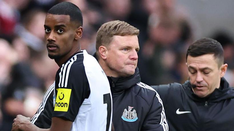 Eddie Howe has spoken about Alexander Isak's situation at Newcastle United