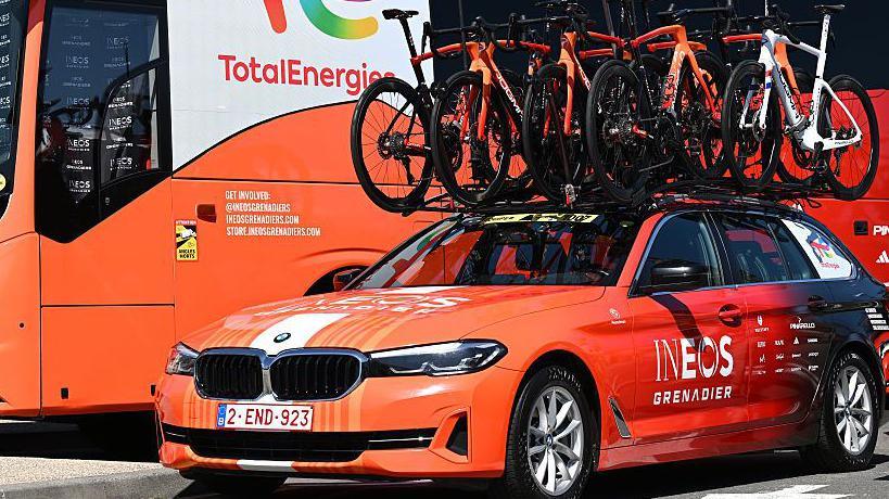 Ineos Grenadiers team car
