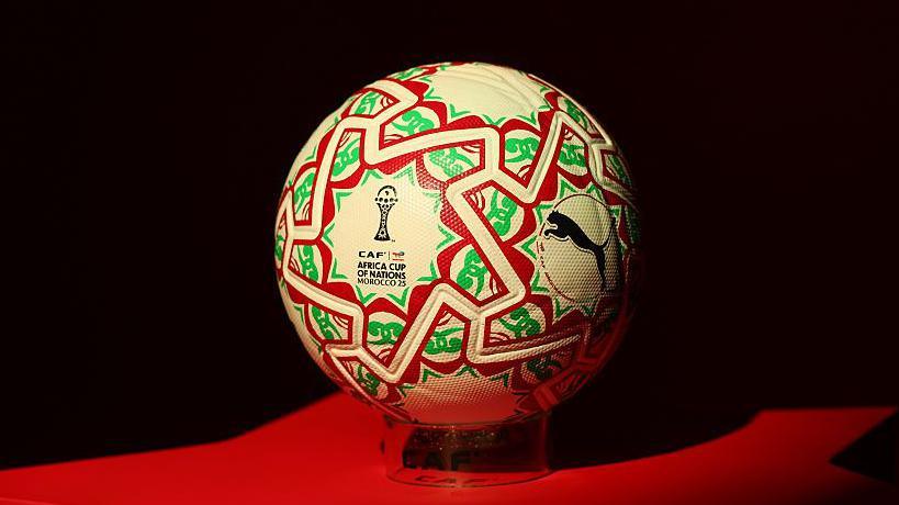 The official ball of Afcon 2025.