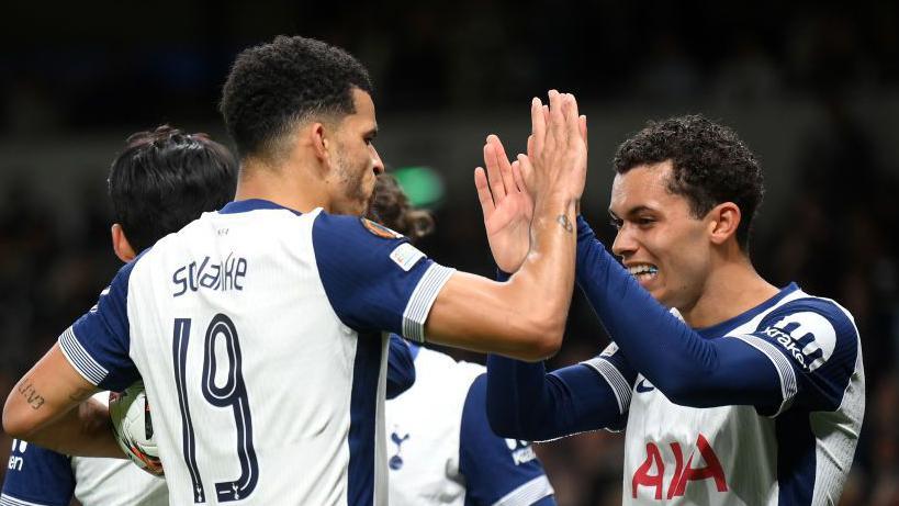 Brennan Johnson and Dominic Solanke were on target for Tottenham