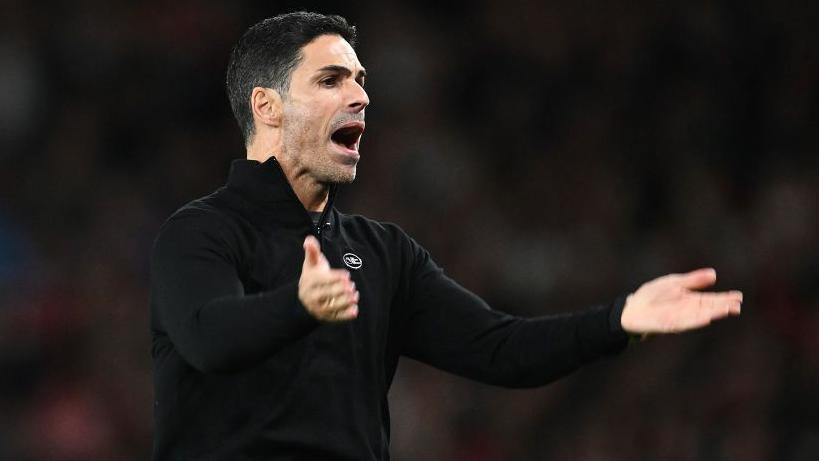 Arsenal manager Mikel Arteta was left frustrated after the draw with Liverpool at Emirates Stadium