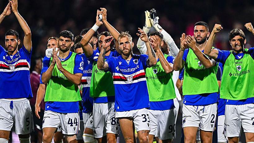 Sampdoria players
