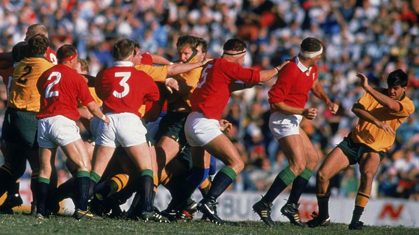Lions and Australia clash