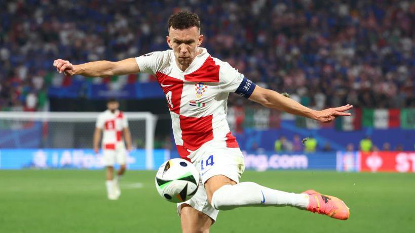 Ivan Perisic is still going strong for Croatia