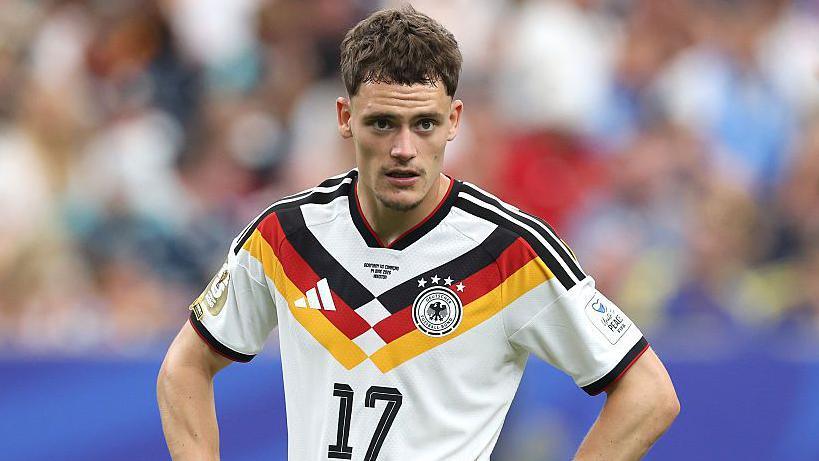 Florian Wirtz of Germany looks on